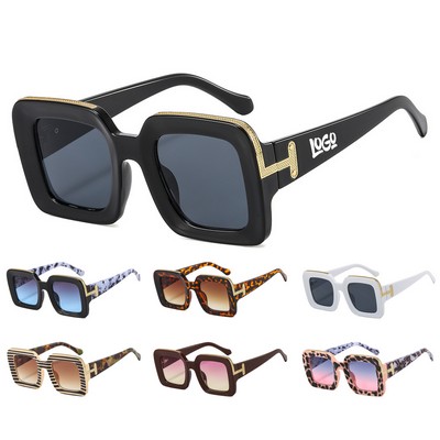 Fashion Vintage Square Sunglasses
