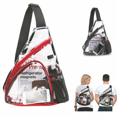 Clear PVC Sling Bag