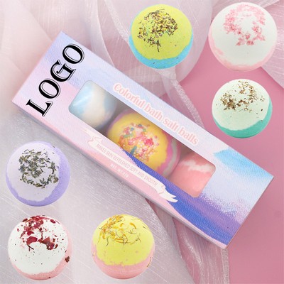Spa-Inspired Bath Salt Balls Trio