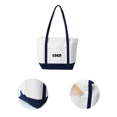 Canvas Shopping Tote Bag