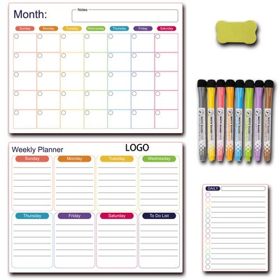 Magnetic Dry Erase Calendar