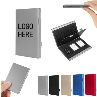 Premium Aluminum Alloy Memory Card Case