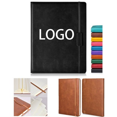 A5 Hardcover Leather Log