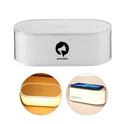 2In1 Wireless Charger Bedside Lamp