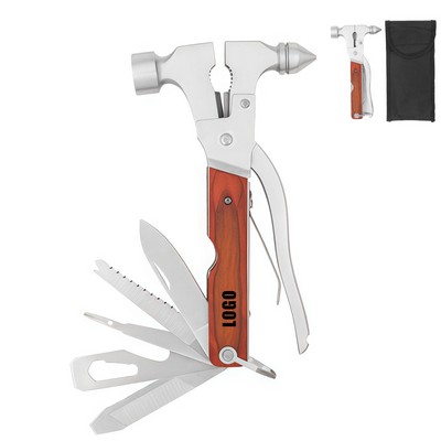 Outdoor Stainless Steel Rescue Hammer Multi Tool Survival