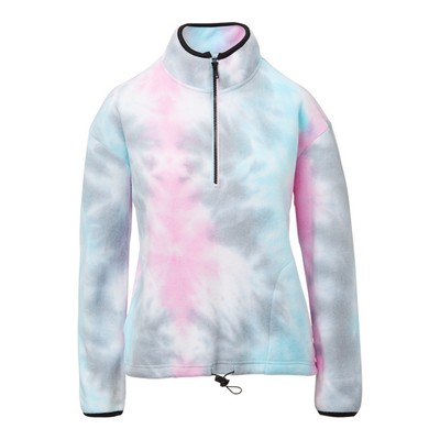 Aurora™ Women's Contrast Trim Polar Fleece Quarter Zip