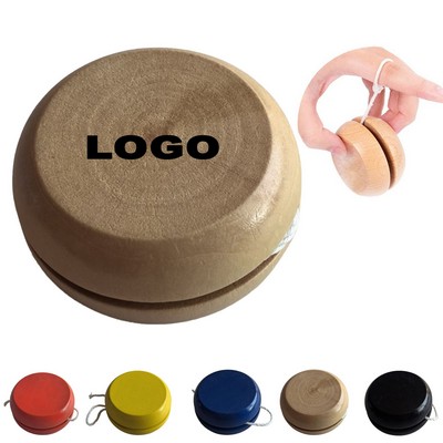 Classic Natural Wooden Yo-Yo Ball