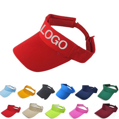 Cotton Sun Visor Cap