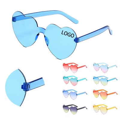 Heart Shaped Sunglasses for Traveling