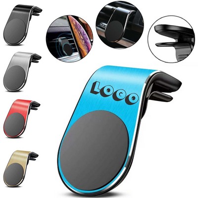 L-Shape Air Vent Magnetic Car Holder