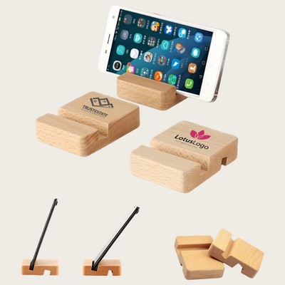 Wooden Holder Mobile Phone Stand