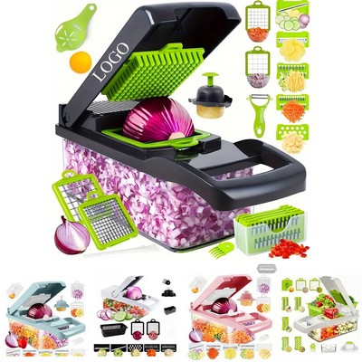 Multifunctional 13-in-1 Food Chopper