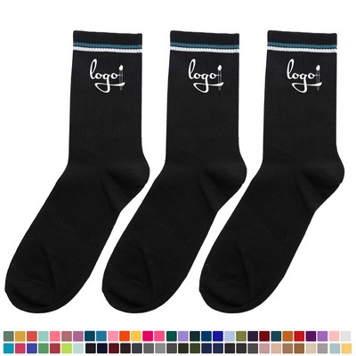 Pantone Color Matching Athletic Crew Socks