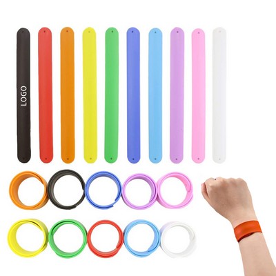 Silicone Slap Bracelet Wristband