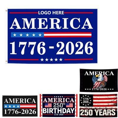 3x5' 250th Anniversary USA Flag