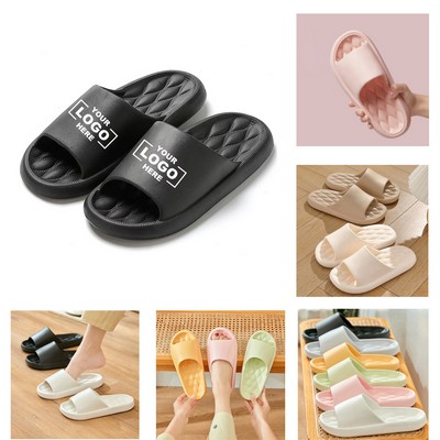 Custom Soft EVA Pillow Slides - Non-Slip Platform Cloud Sandals