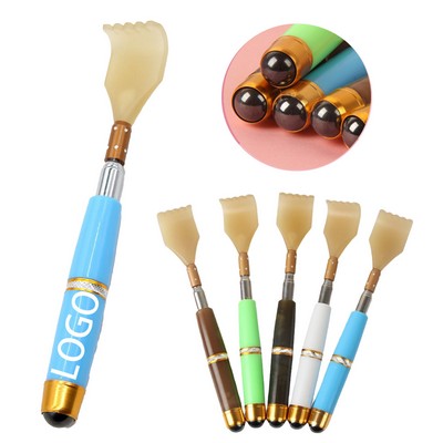 Telescoping Scratcher with Magnet Massager Bead