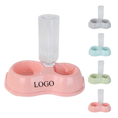 Pet Double Feeding Bowl