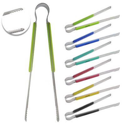 Stainless Steel Barbecue Clip Cooking Tongs Buffet Clamps