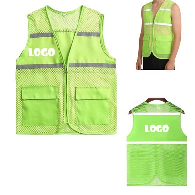 Pocket Mesh Breathable Vest