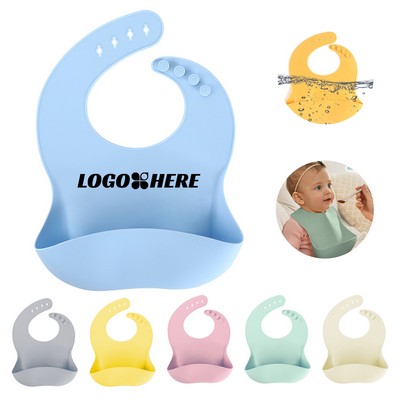 Silicone Baby Feeding Bib