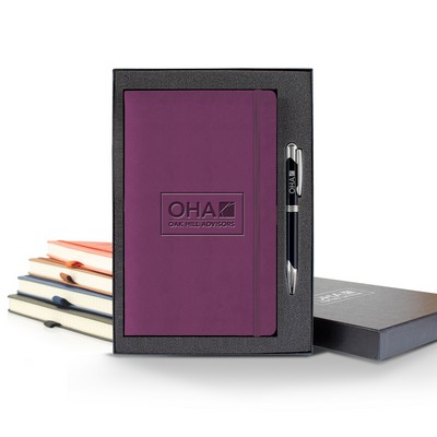 Castelli Tucson Dots Medio Ivory Page Journal Gift Set