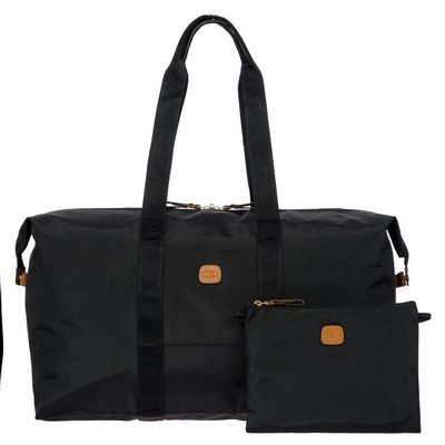 Bric's® 22" X-Bag Black Folding Duffle Bag