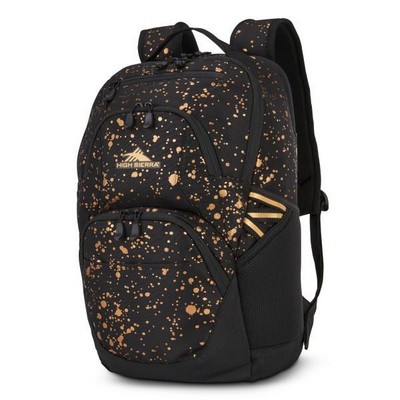 High Sierra® Bronze Splatter/Black Swoop Backpack