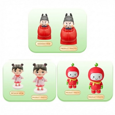 Resin 3D Miniature Character Figurine