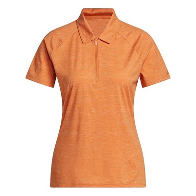 adidas Ladies Ultimate365 Heathered Twistknit Polo