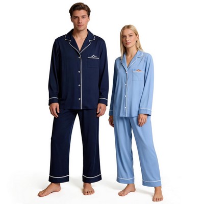 Long Sleeves Modal Pajamas Set