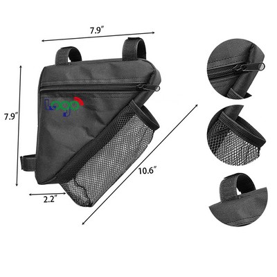 Bike Triangle Frame Bag with Water Bottle
