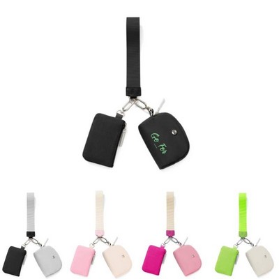 Keychain Wallet Mini Zip for Women