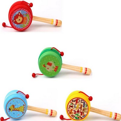 Wooden Rattle Drum