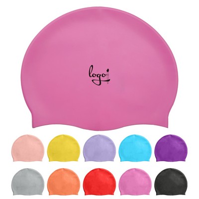 Premium Silicone Swim Cap
