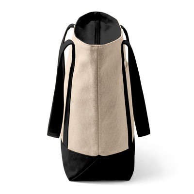 Iconic Large Zipper Shopping Bag