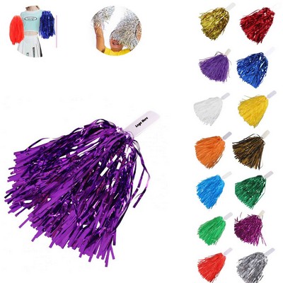 Cheerleading Sports Spirited Plastic Cheer Pompoms