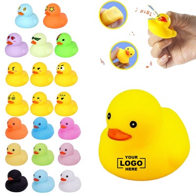 2" Floating Squeaky Duck Toys