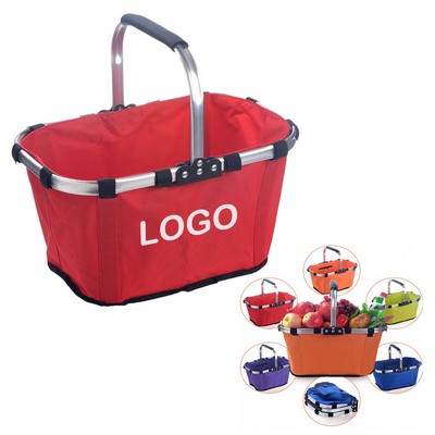 Collapsible Oxford Picnic Basket