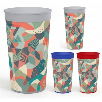 Custom Promotional 32 Oz Plastic Cups