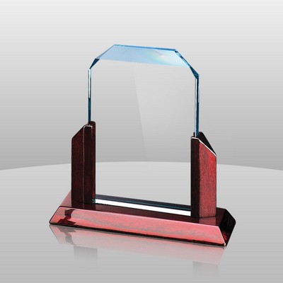 Blue Achievement Award (7"x9"x3")