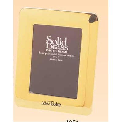 Lacquer Coated Brass Photo Frame