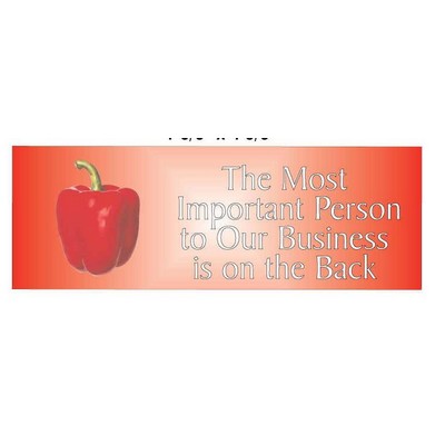 Bell Pepper Panoramic Photo Hand Mirror (1 5/8"X4 5/8")