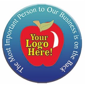 Apple Photo Hand Mirror (2½" Diameter)