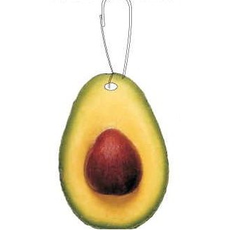Avocado Zipper Pull