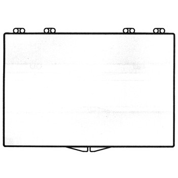 Rigid Clear Hinged Plastic Box (6"x4"x1/2")