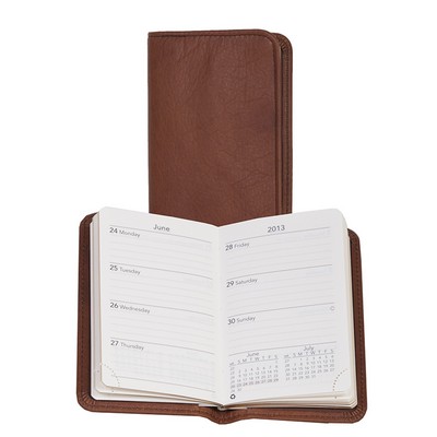 Nappa Leather Personal Weekly Planner
