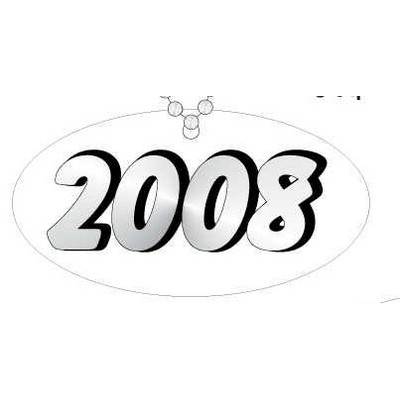 School Year Promotional Key Chain w/ Black Back (3 Square Inch)