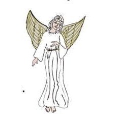 Angel Mighty Mini Magnet