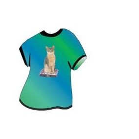 Abyssinian Cat T-Shirt Lapel Pin